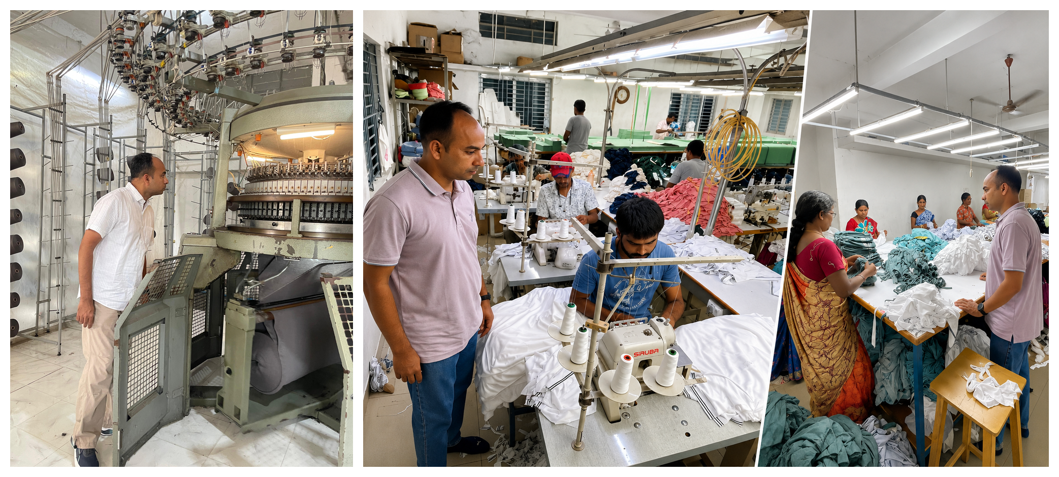 HueScout fabric processing and apparel manufacturing